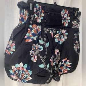 FP Movement Floral Athletic Shorts, Size Medium